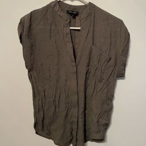 Papermoon Blouse in Olive Green.